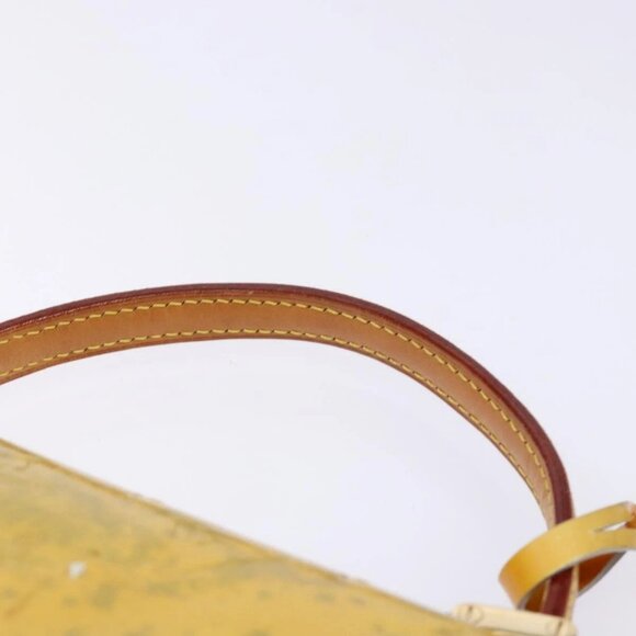 LOUIS VUITTON Monogram Vernis Spring Street Hand Bag Gris M91029 LV Auth BA5415 - Picture 8 of 16